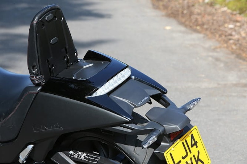 Flip-up pillion seat anyone? No? Not something you've always missed.