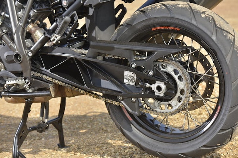 ContiAttack Trail2 and chain drive aren't conducive for too much off-roading