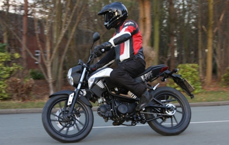 Darth Vader enjoyed his sunday ride