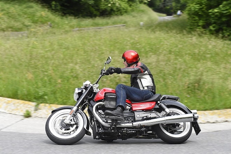Well equipped: three engine maps, ride-by-wire throttle, cruise control and three-way traction control
