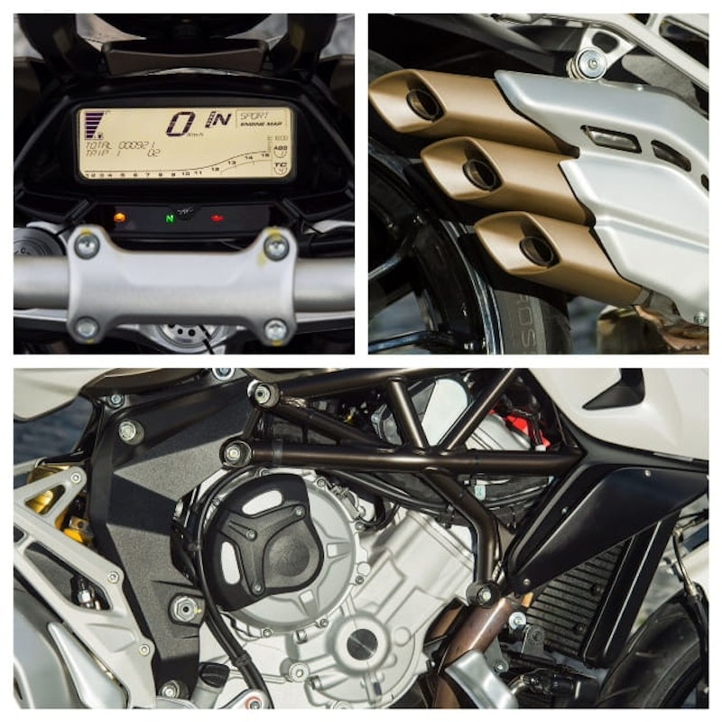 LCD is ok but the three cylinder motor is a gem