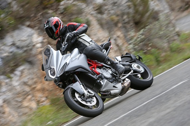Quick shifter, 8-stage traction control plus 60mm adjustable screen are all standard