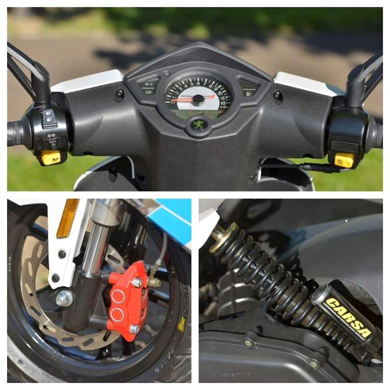 Standard switchgear and a pointless rev counter
