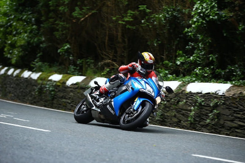 Testing the GSX-S1000F at the European press launch