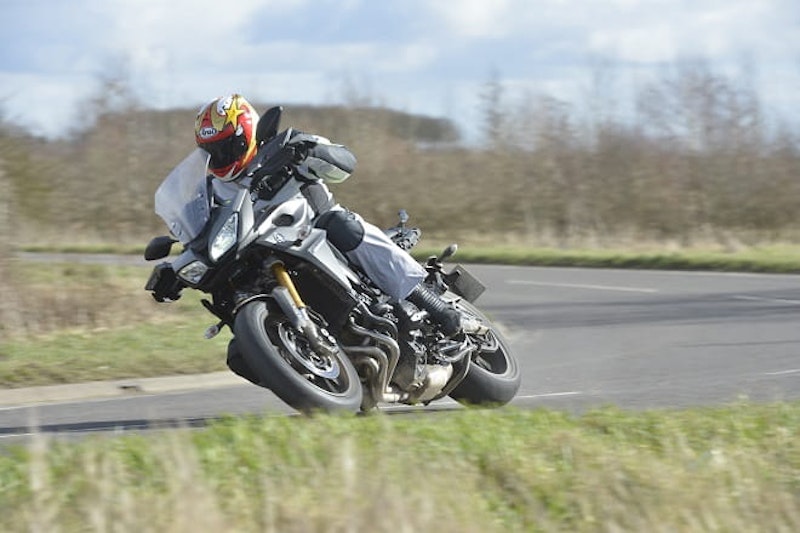 The MT-09 Tracer is a sweet handling mothership, flickable too.