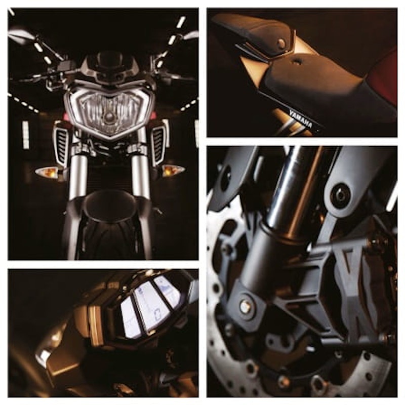 Yamaha MT 125's interesting bits