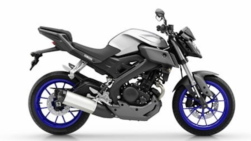 Blue wheels are the new white wheels, or something like that. Ask your dad.
