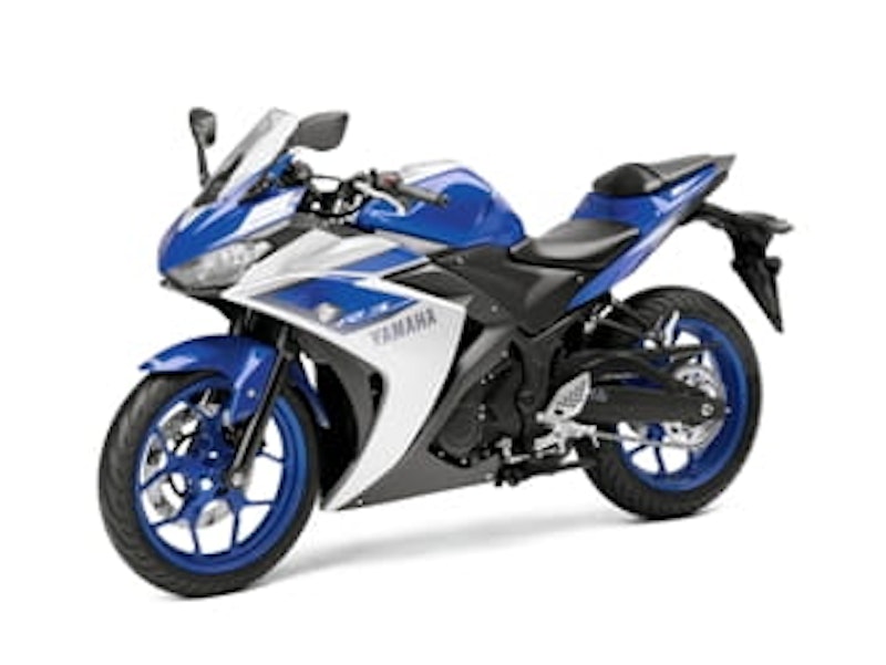 One of two colours: Race Blu