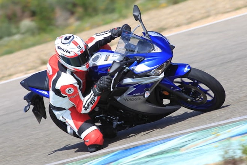 Good grip even from the street-purpose Michelin's