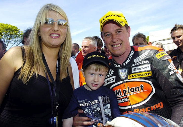John McGuinness and family