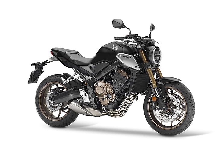 Euro5 approval and revised suspension for Honda CB650R and CBR650R