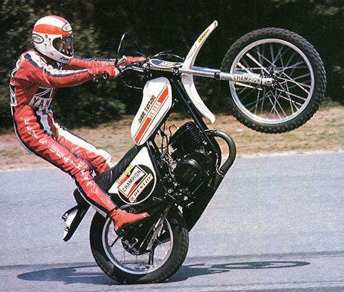 'Wheelie King' Dave Taylor MBE
