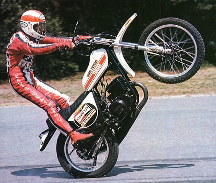 'Wheelie King' Dave Taylor MBE