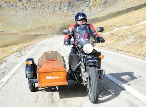 A ural motorcycle with a difference