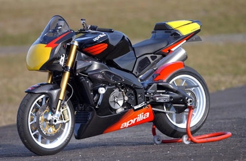 Amazing value at £5k, the Aprilia Tuono Racing