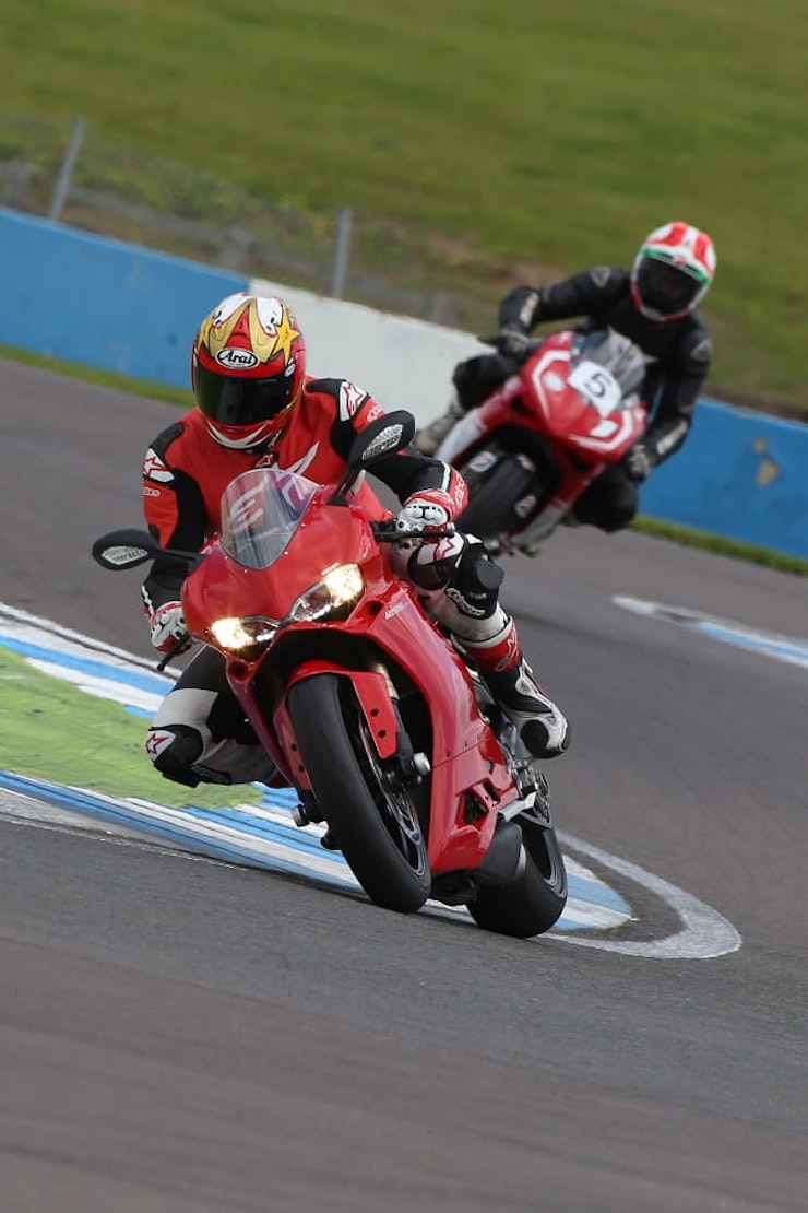 It’s a thoroughbred Ducati sports bike in the finest Bologna style but the standard version (if any 1299 could be called standard) does away with the Ohlins electronic suspension and uses Marzocchi 50mm upside down forks in their place.