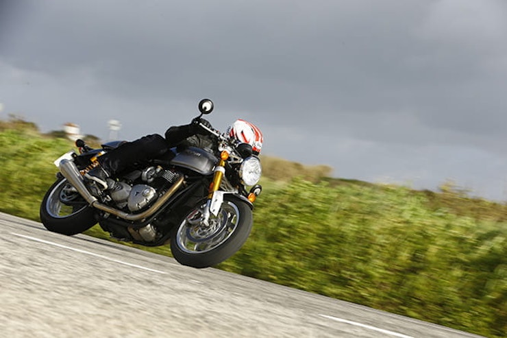 Thruxton R provides a cracking ride when encouraged
