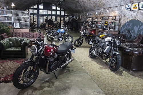 Taking over The Bike Shed Motorcycle Club in London