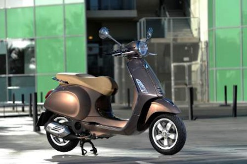 Vespa Primavera in bronze