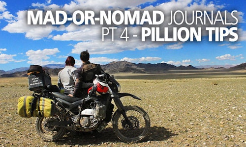 Mad or Nomad Journals: Part 4 - Pillion Tips-thumb