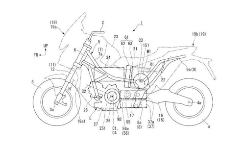Honda developing its first hybrid bike-thumb