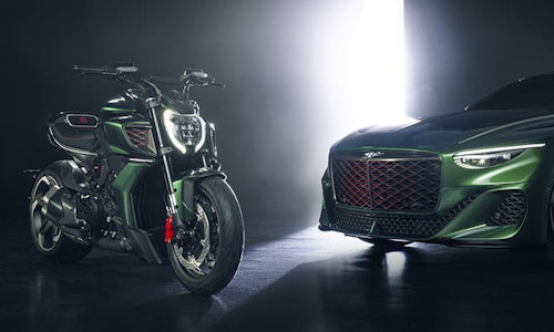 Ducati and Bentley join forces for limited-edition Diavel V4-thumb