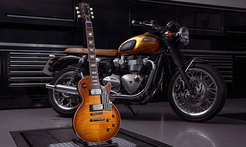 Triumph, Gibson collaborate on Bonneville T120 special edition-thumb