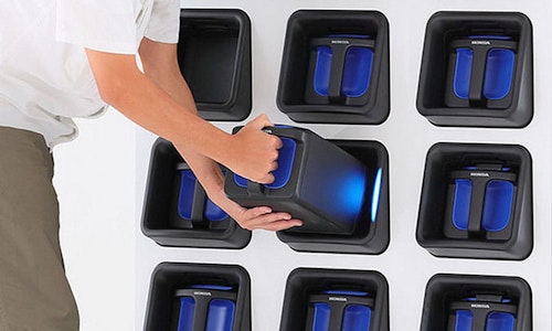 Honda battery-swap station reaches production-thumb