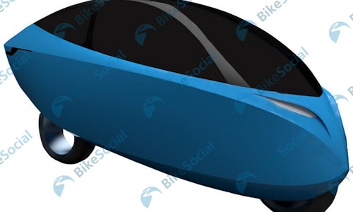 Lightning developing enclosed electric bike-thumb