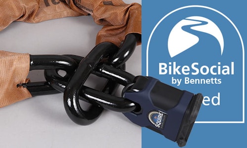 Pragmasis 25mm Titan chain / Squire SS80CS review | Extreme motorcycle security-thumb