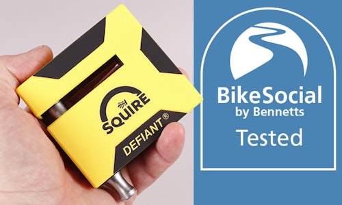 Squire Defiant review | Angle grinder-resistant motorcycle disc lock tested-thumb