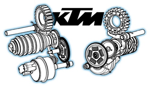 KTM developing semi-automatic transmission for future big V-twin-thumb