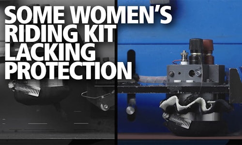 Testing shows women being let down by unprotective riding kit-thumb