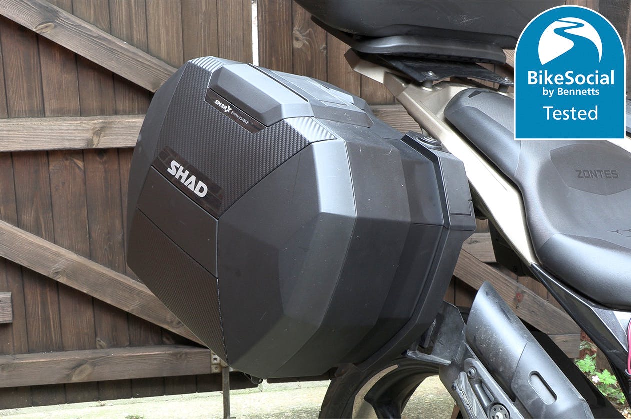 Shad SH38X expanding panniers review | Top-quality motorcycle luggage