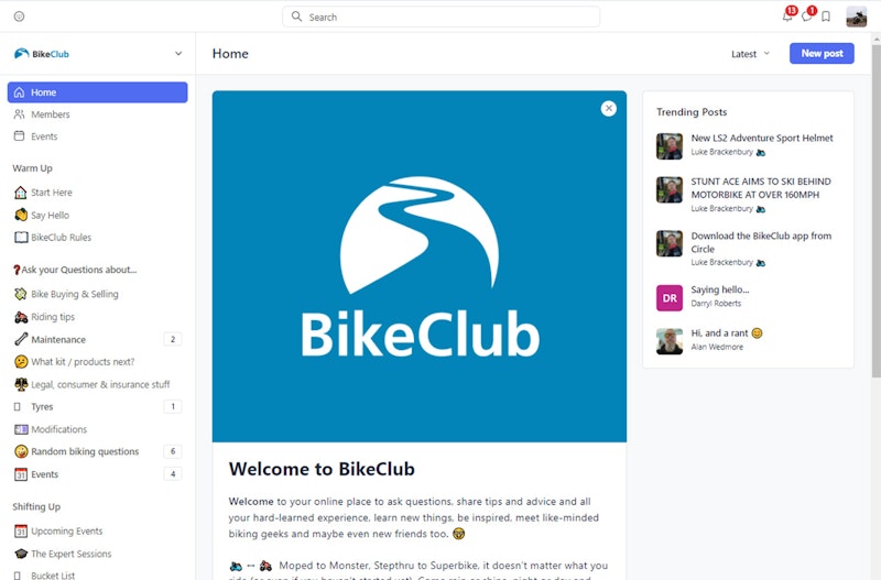 BikeSocial BikeClub