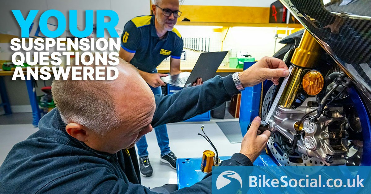 Your motorcycle suspension questions answered by Öhlins