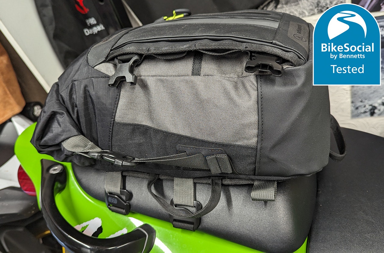 Bauletto Da Serbatoio Oxford OL166 X30 Strap On T-Bag – 30L – Colore Nero