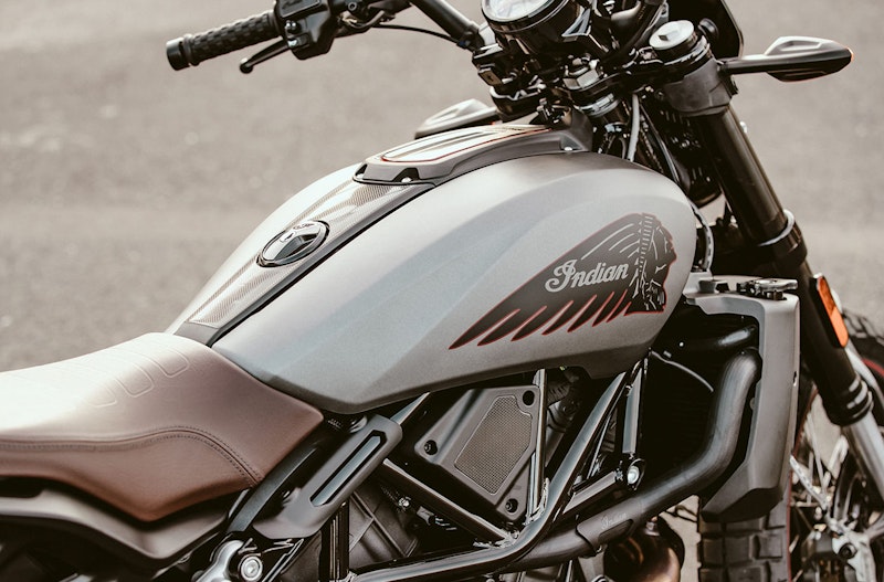 New Indian FTR Rally gets knobbly tyres and spoked wheels, along with a new paint job for 2020
