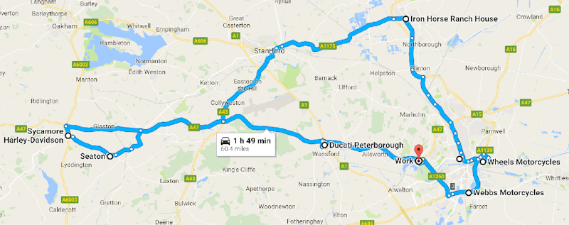 Map of the Zero test route - would it last?