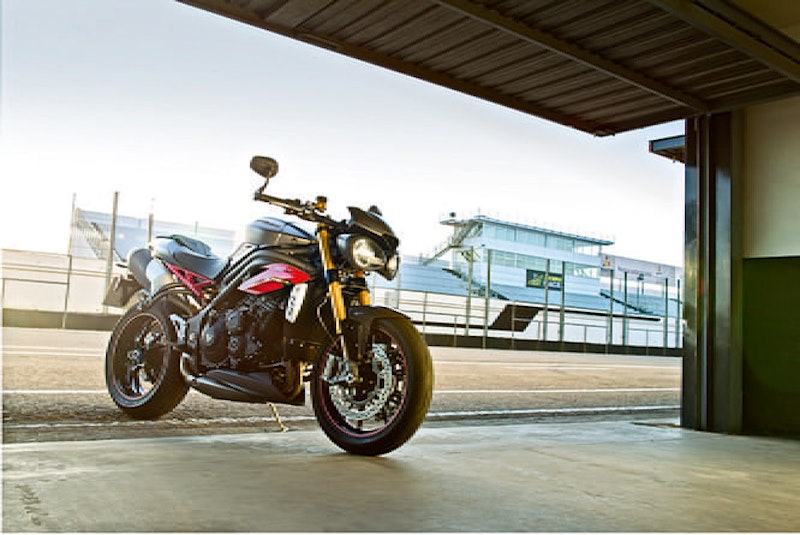 Carbon fibre mudguard, Ohlins and a fully adjustable rear shock are among the upgrades