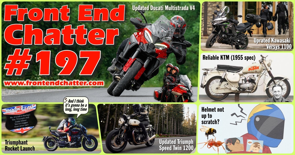 Front End Chatter episode 197 Motorcycle Podcast