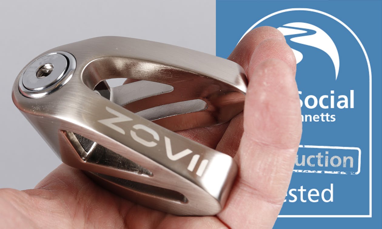 Zovii ZV6 review | Budget motorcycle / scooter disc lock