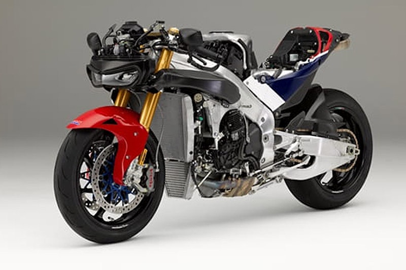 Many similarities with Marquez's GP bike