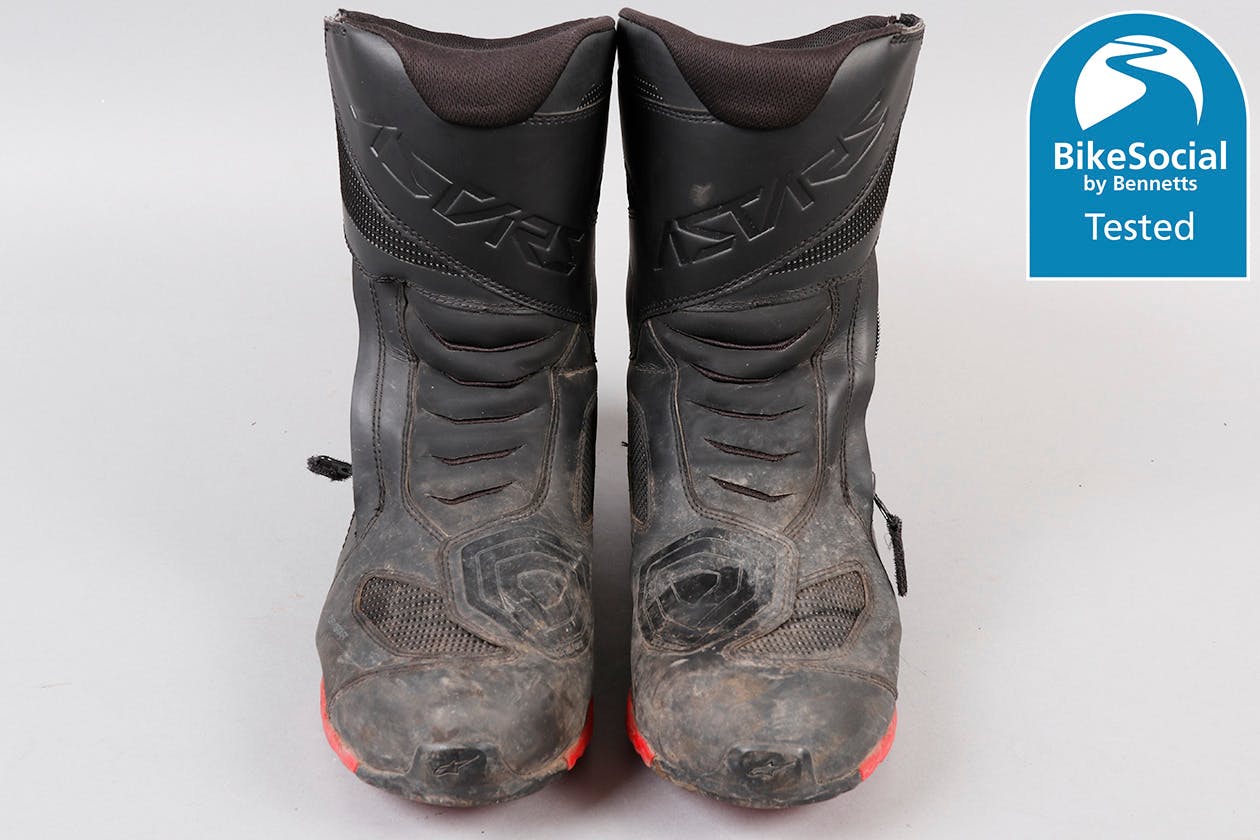 Alpinestars RT-7 Drystar waterproof motorcycle boots review