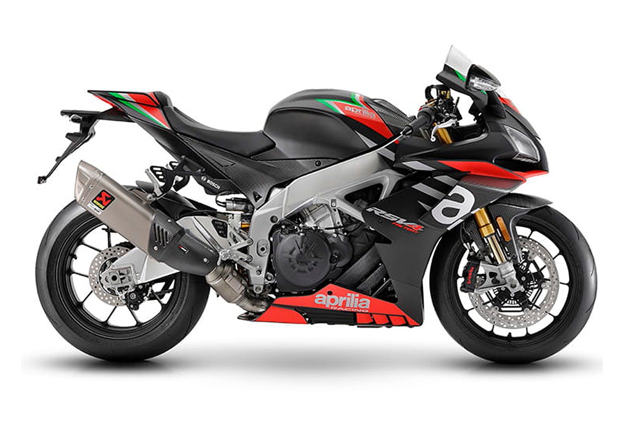 Semi-active suspension for Aprilia RSV4 1100 Factory + range updates