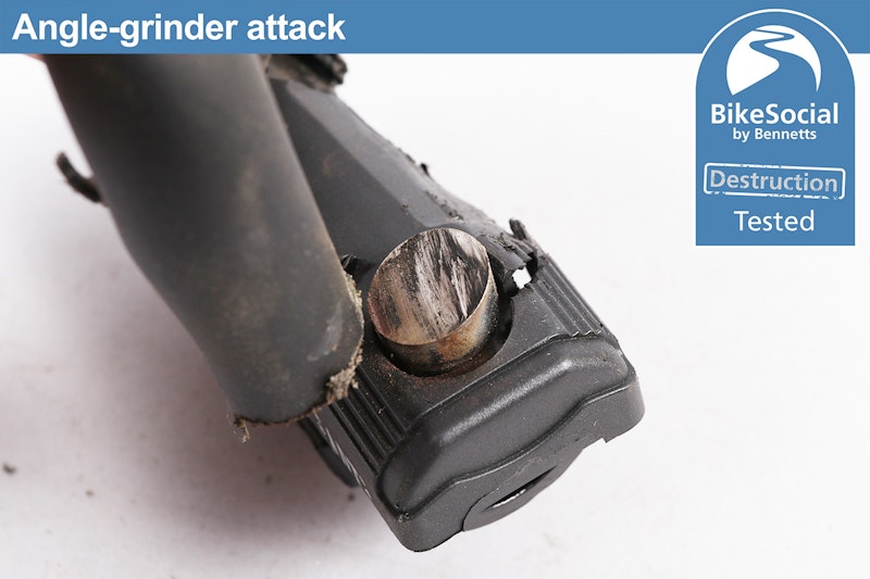 Riderr RR55 disc lock-review| Mini shackle lock destruction tested