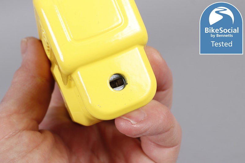 ABUS 8077 GRANIT DETECTO X-PLUS LOCK & BLACK LOOP CHAIN