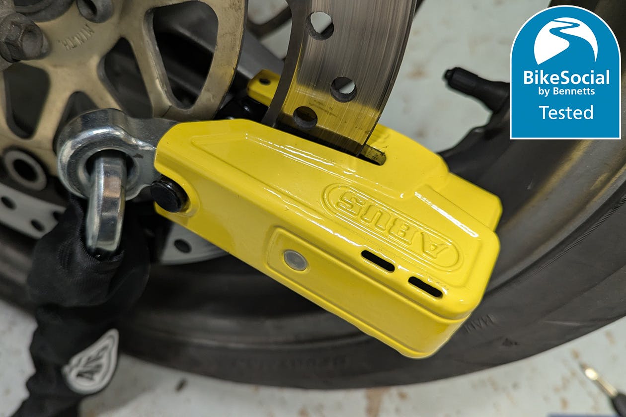 Abus 8077 2.0 Granit Detecto XPlus review | Alarmed disc lock