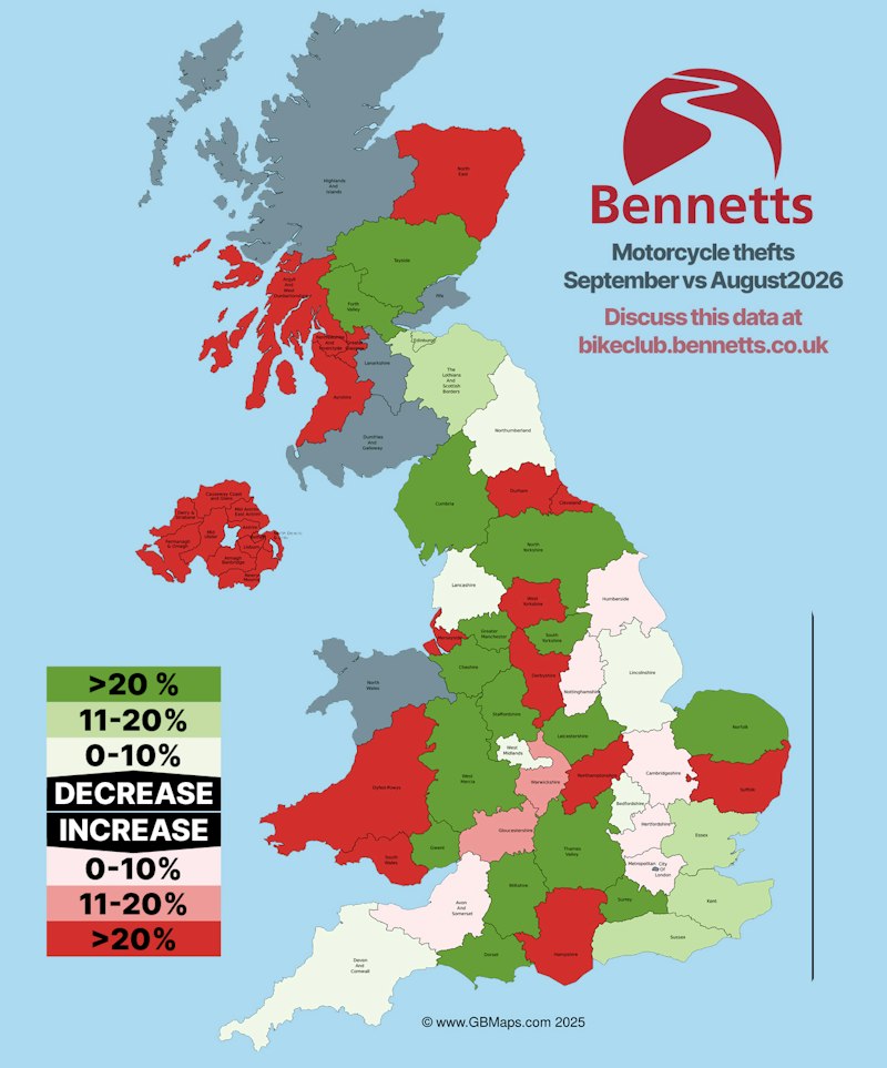 Computer Images For Crime Mapping UK motorcycle theft report October: Crime trends & arrest stories