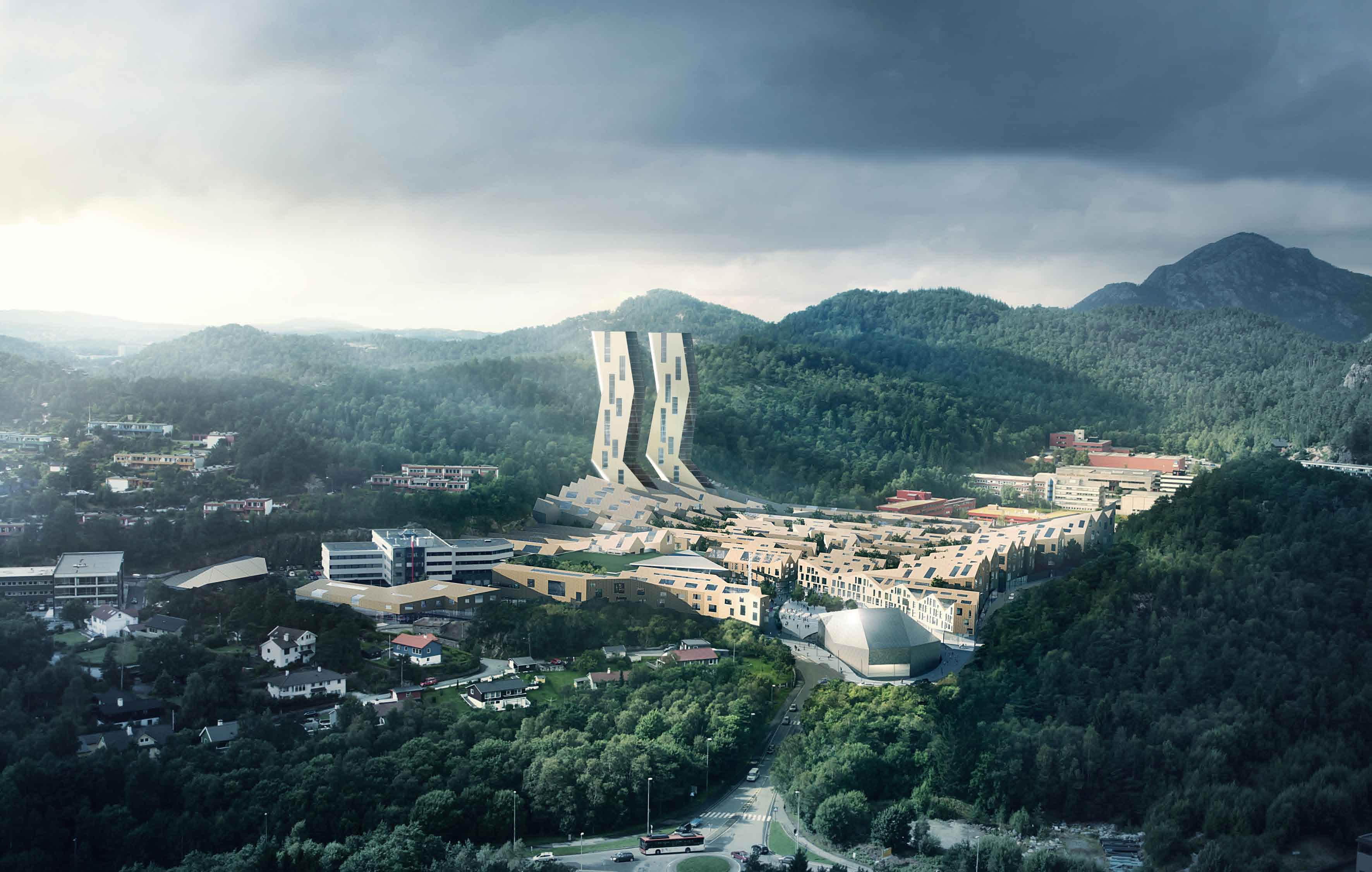 Future Vision of the Spelhaugen area